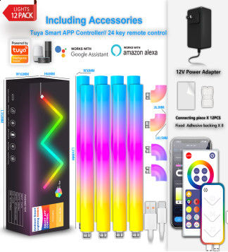 良い価格 24W RGB 壁灯 無線 RGB LED 壁灯 RoHS 認証 オンライン