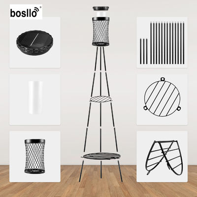 良い価格 Color Temperature Options Waterproof Solar Powered Flower Stand Lights with 1200mAh Battery Capacity and USB Rechargeable オンライン
